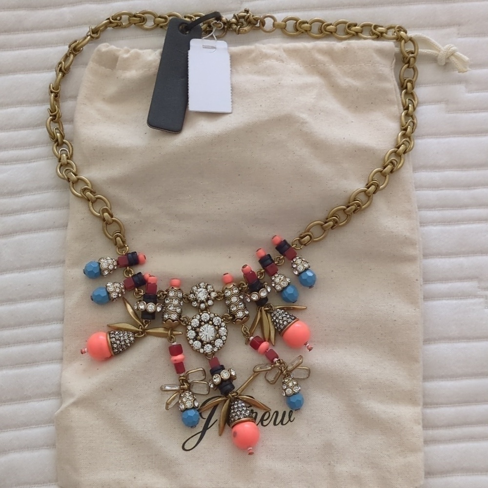 J crew statement necklace